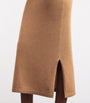 Cashmere Sleeveless Midi Dress LLAMA