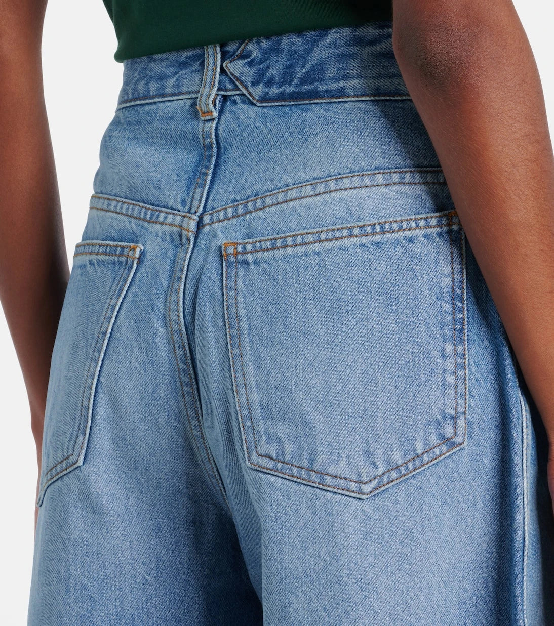 Jacquemus - Ovalo De-Nîmes barrel-leg jeans