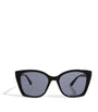 Black Oversized Incantation Sunglasses