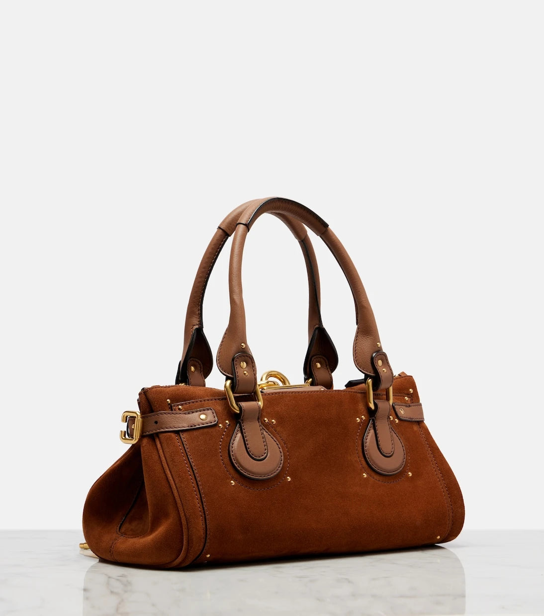 Chloé - Paddington suede shoulder bag