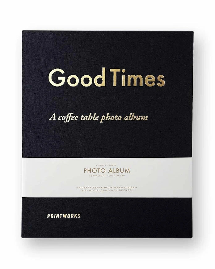 Printworks Good Times Black Foto Albümü