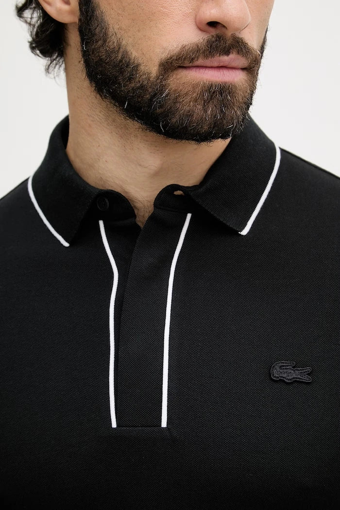 Lacoste erkek pamuk elastan yakalı tişört