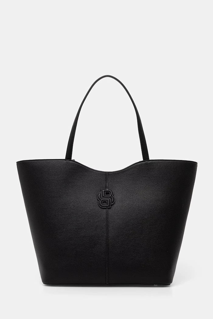 BOSS suni deri kadın alışveriş çantası Anett New BIG Tote