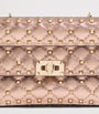 Valentino Garavani Small Leather Rockstud Spike Top-Handle Bag