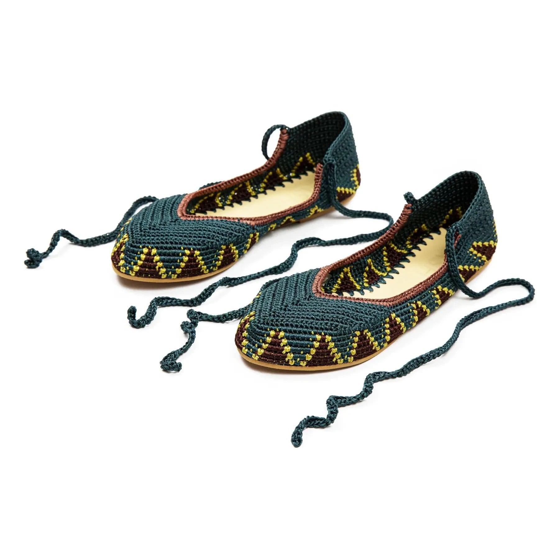Kashura - Ballerinas High Seaweed Blue | Peacock blue