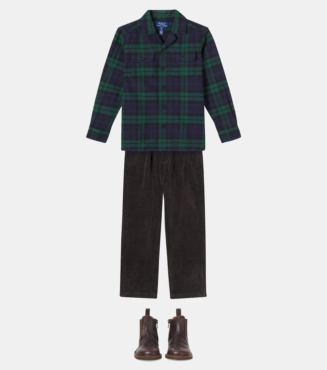 Polo Ralph Lauren Kids - Plaid cotton overshirt