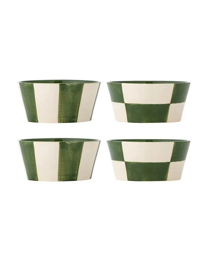 Bloomingville taş seramik servis kâse seti 13,5 x 6 cm