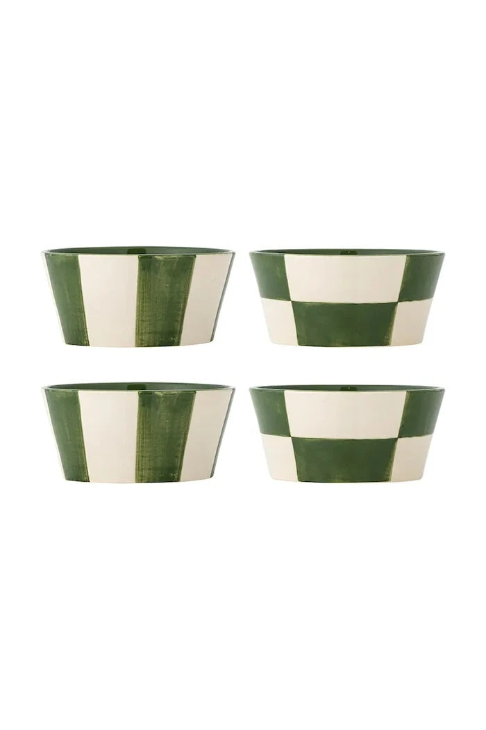 Bloomingville taş seramik servis kâse seti 13,5 x 6 cm