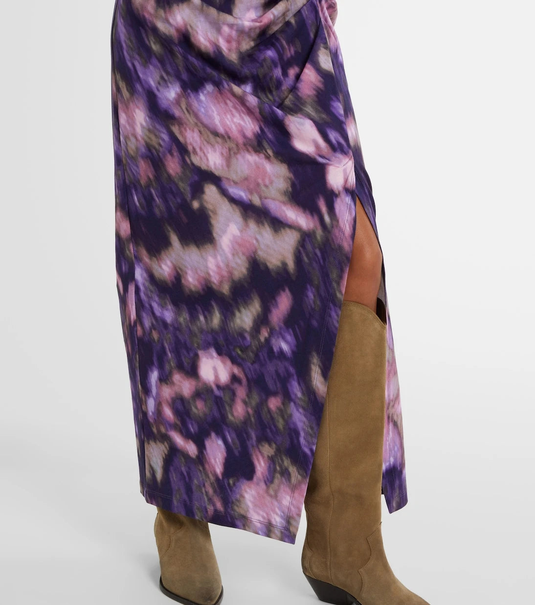 Marant Etoile - Nadela printed cotton jersey maxi dress