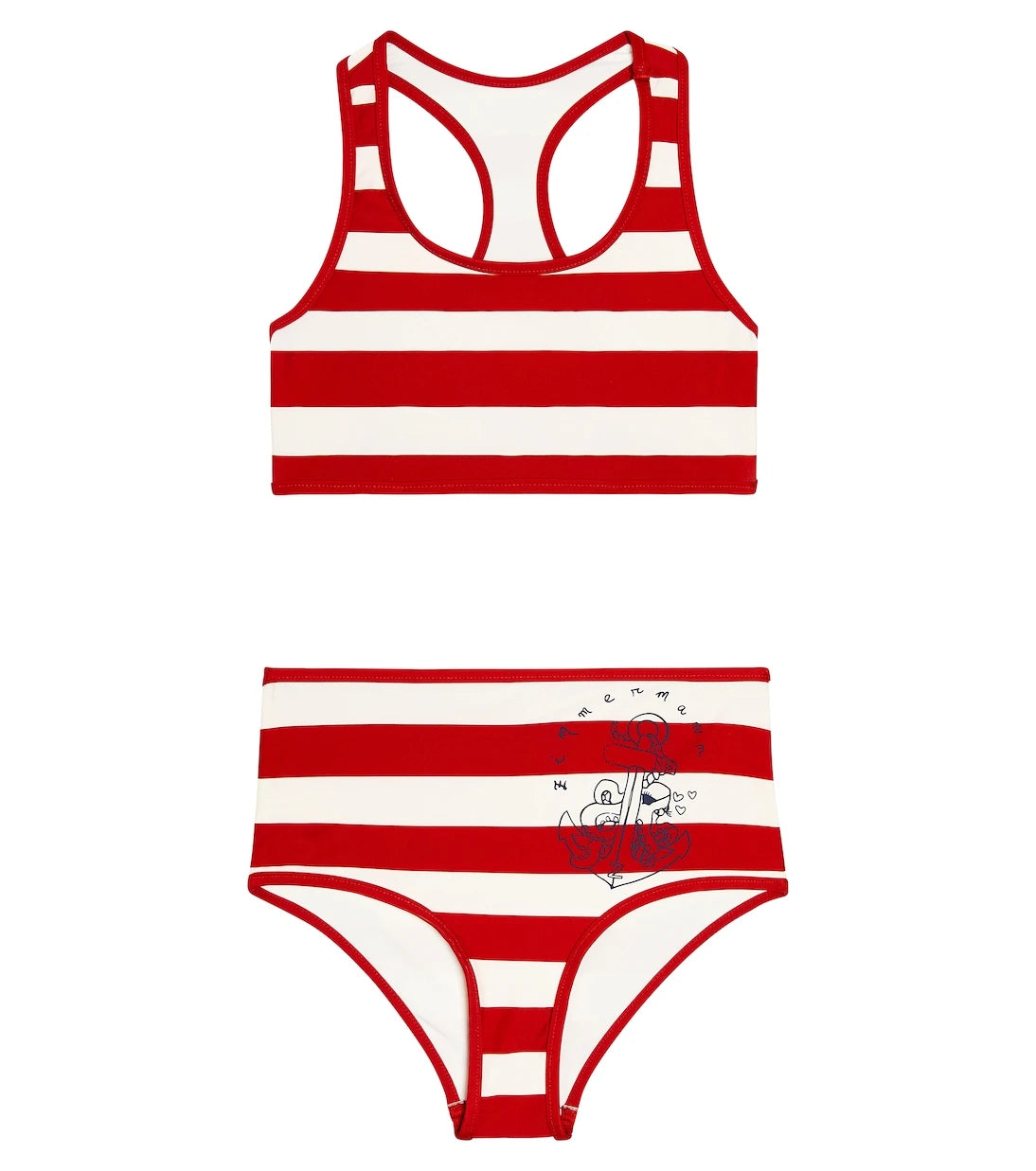 Zimmermann Kids - Alight çizgili bikini