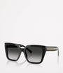 Tiffany & Co. Black Acetate Square TF4235 Sunglasses