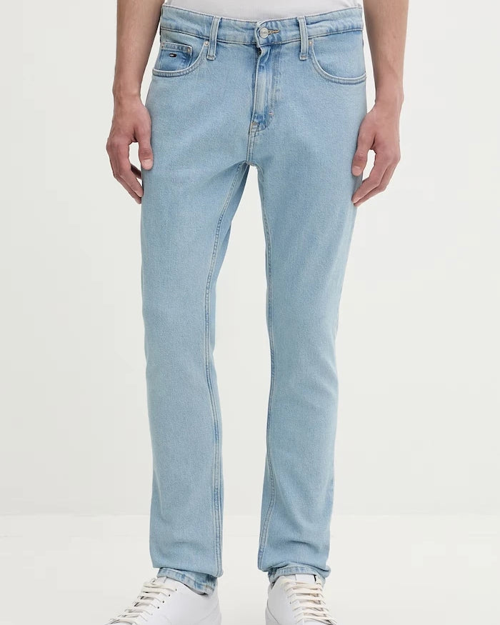 Tommy Jeans erkek slim taper jean pantolon