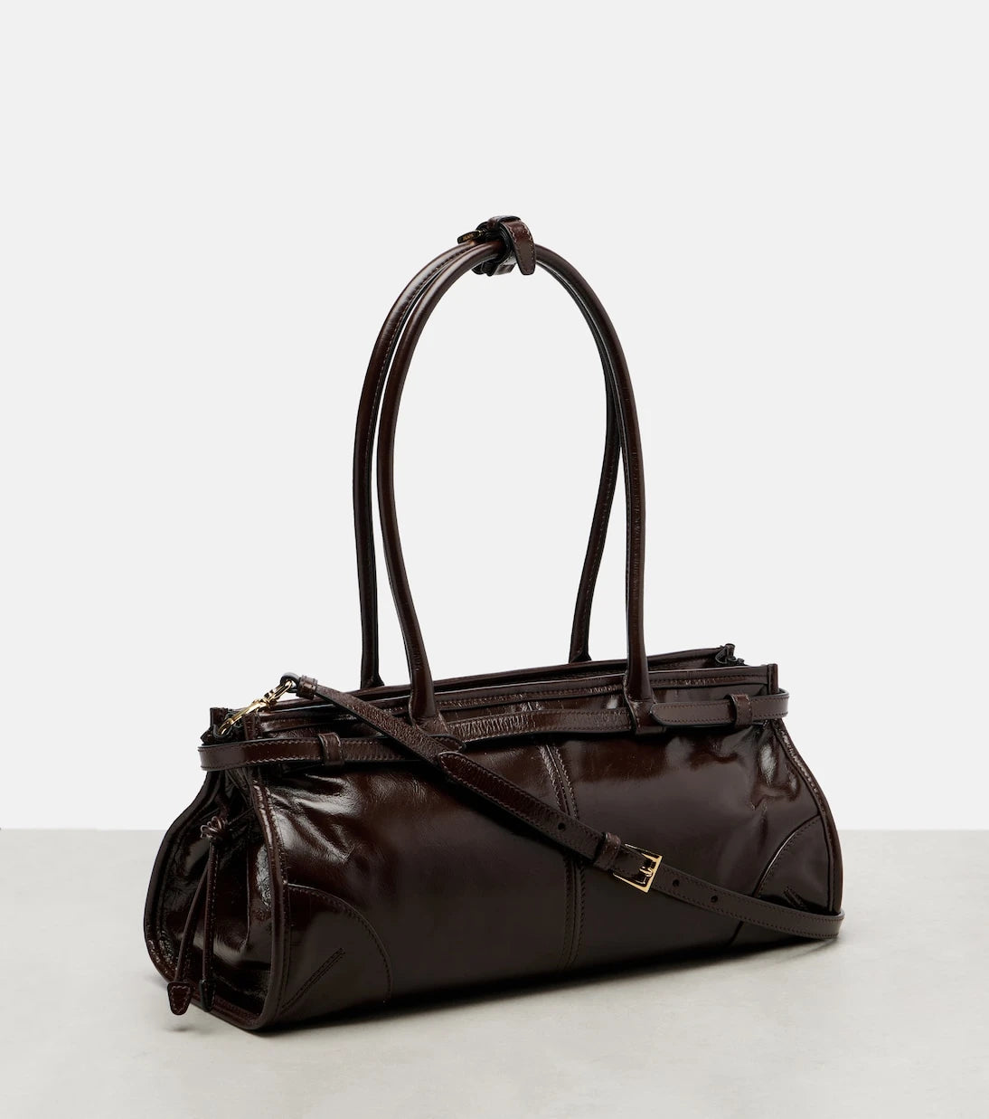 Prada - Prada Bonnie Medium leather shoulder bag