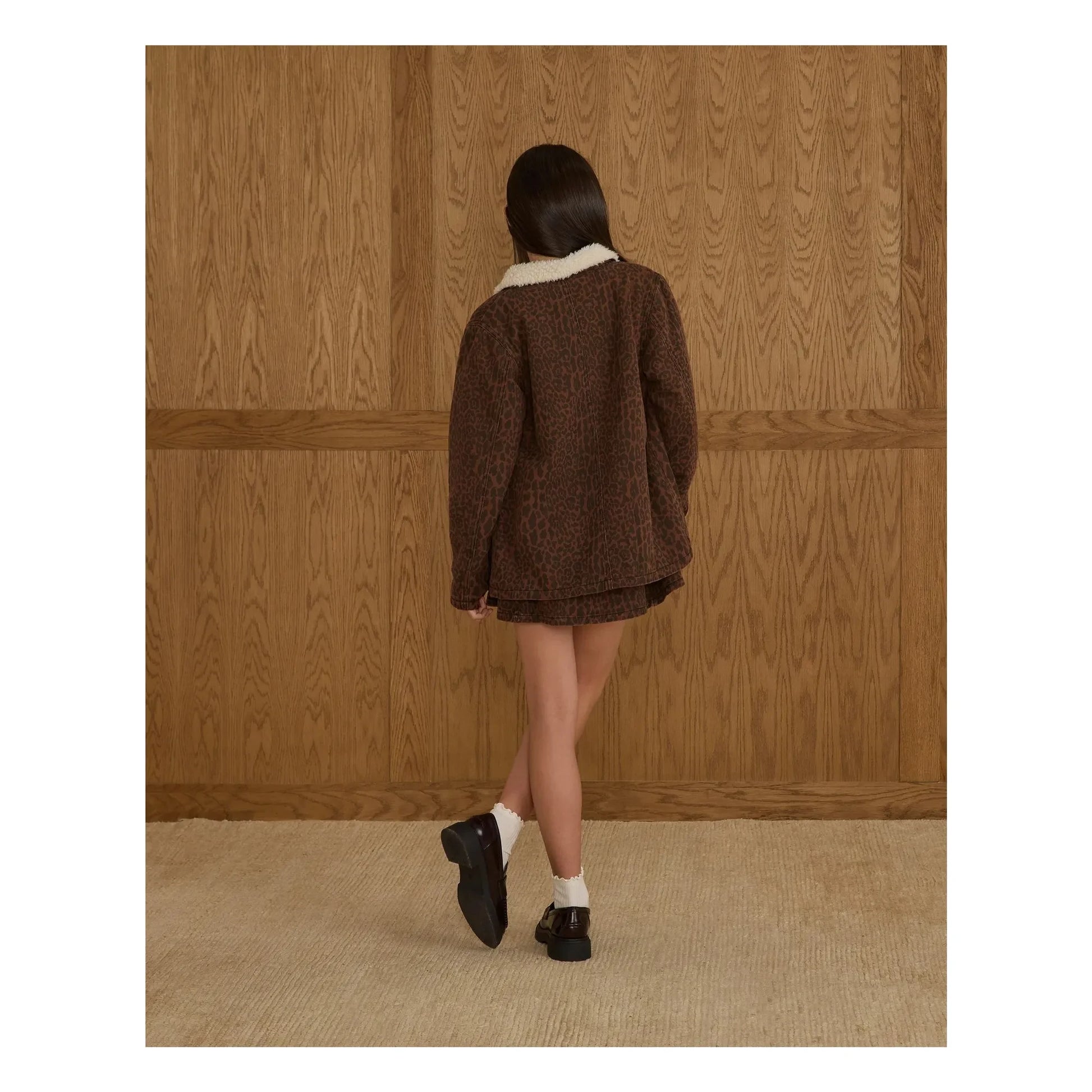 Rylee + Cru - Leopard jacket | Brown