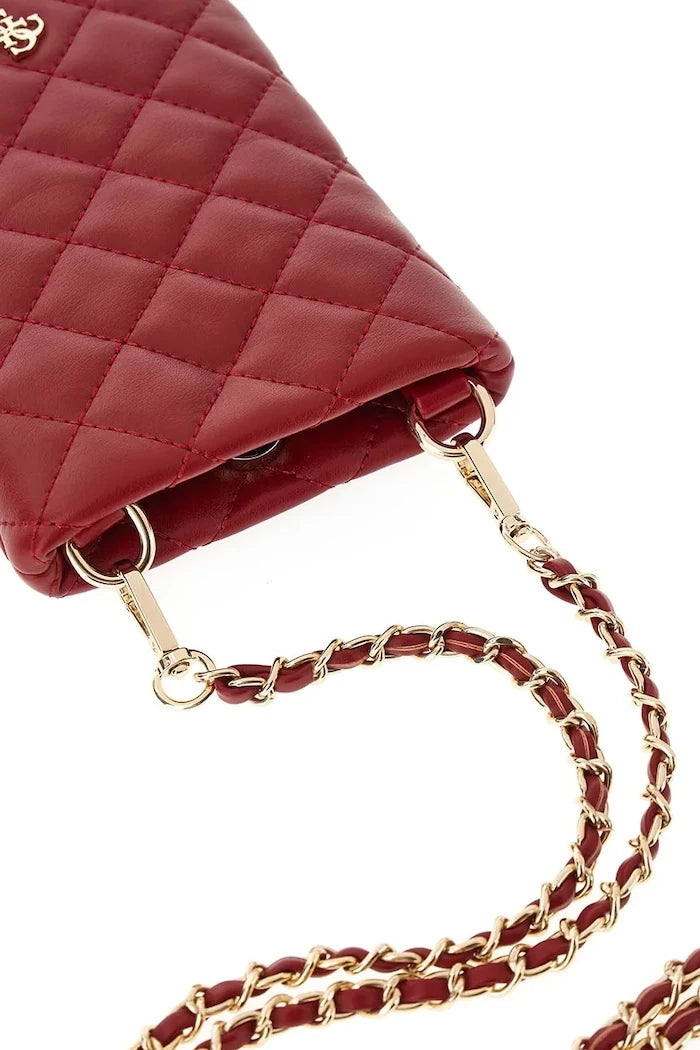 Guess çocuklar için suni deri crossbody çanta