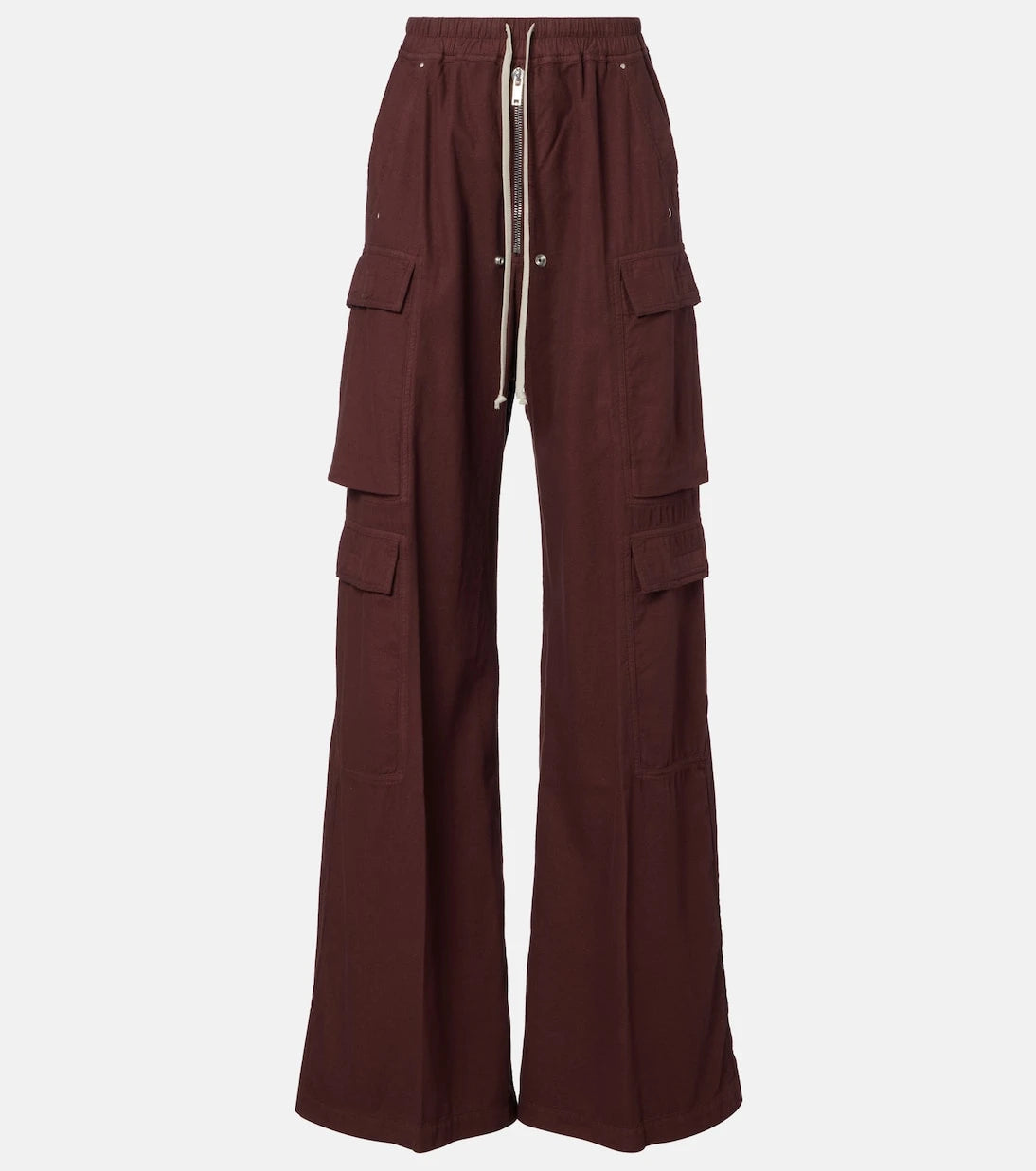 Rick Owens - DRKSHDW Jumbo Bela cotton flannel cargo pants