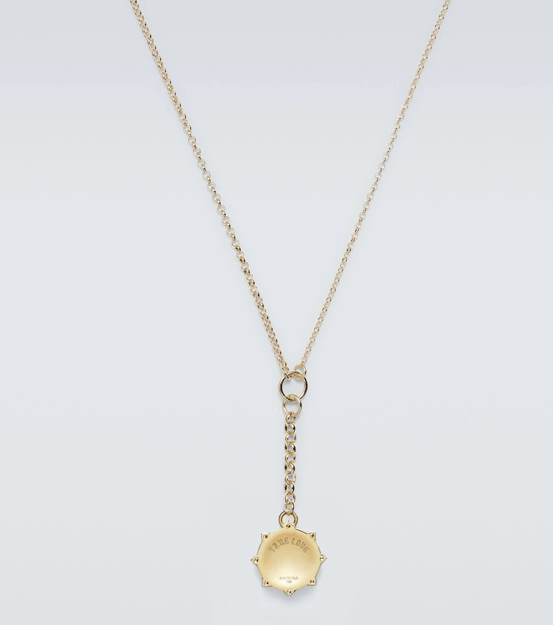 FoundRae - Spark 18kt gold pendant necklace with diamonds