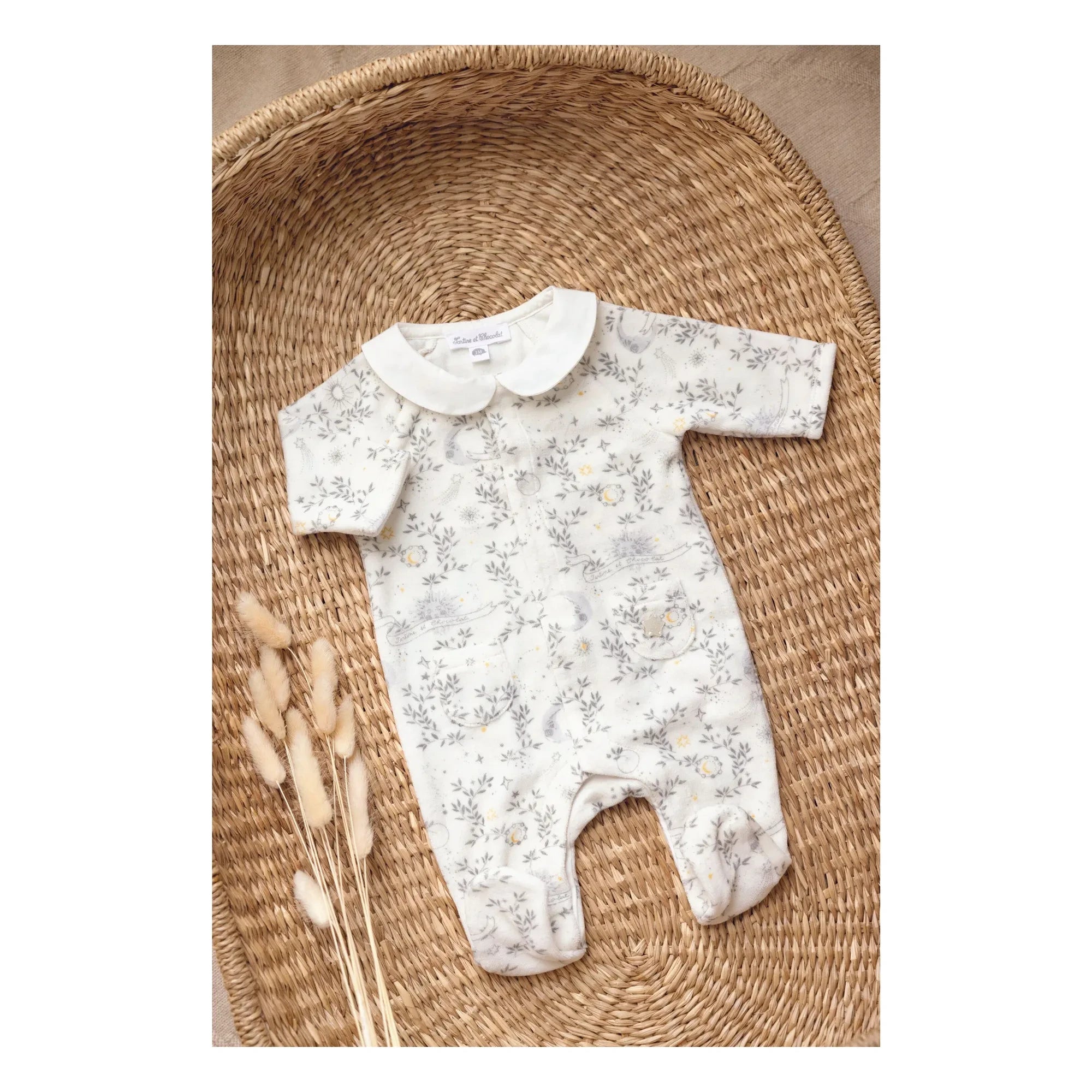 Tartine et Chocolat - Starry Dream Sleepwear Pyjamas | Ecru