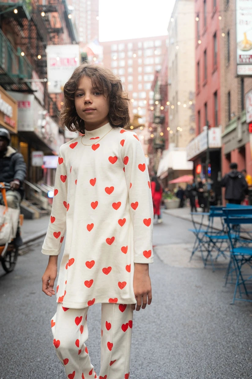 Mini Rodini - Printed cotton-blend dress