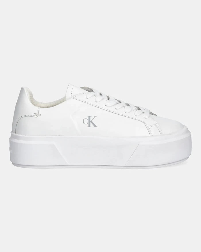 Calvin Klein FLATFORM LACE UP LTH MG Deri Spor Ayakkabı