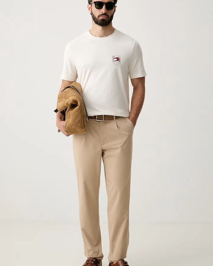 Tommy Hilfiger erkek pamuklu chino pantolon