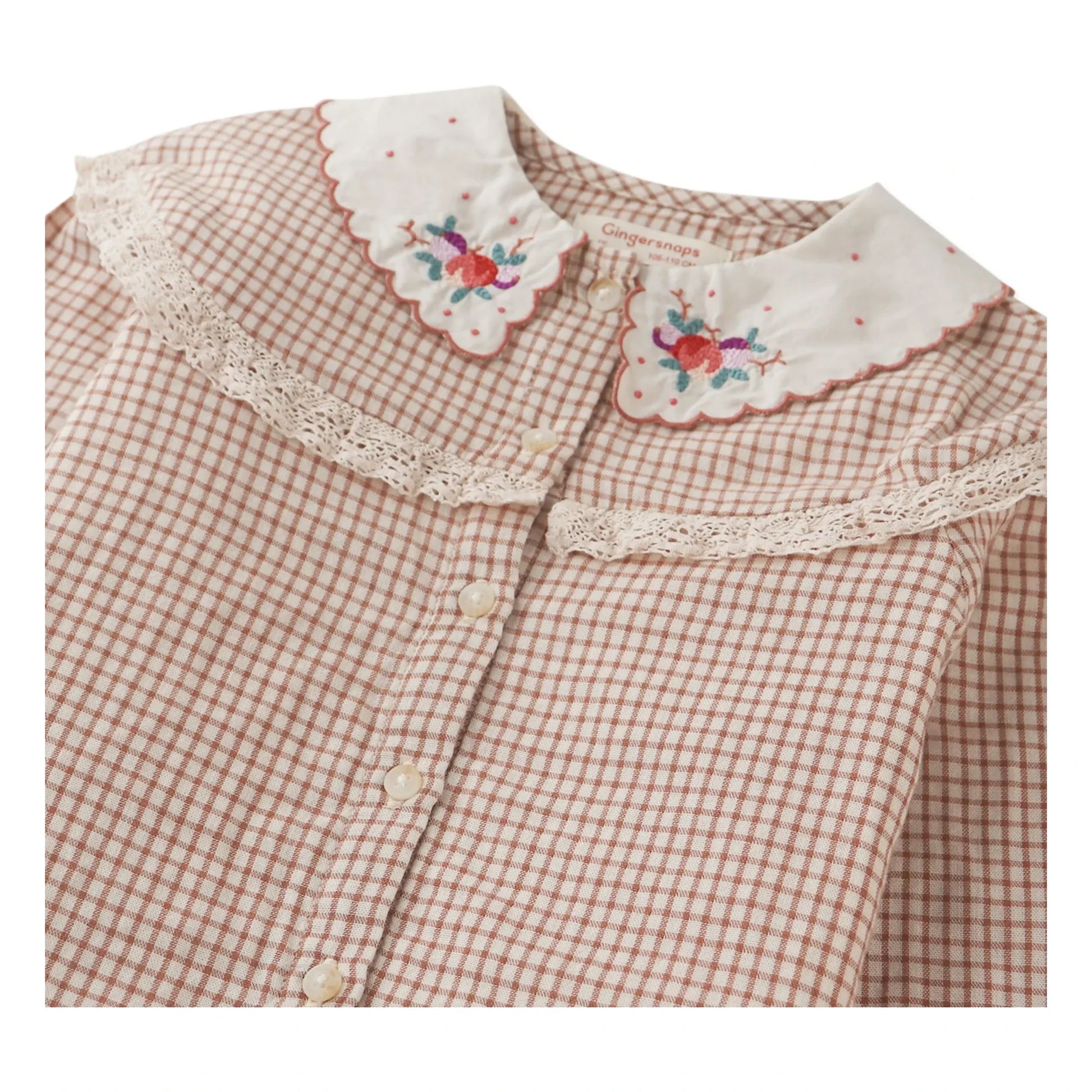 Gingersnaps - Bernadette blouse | Brown