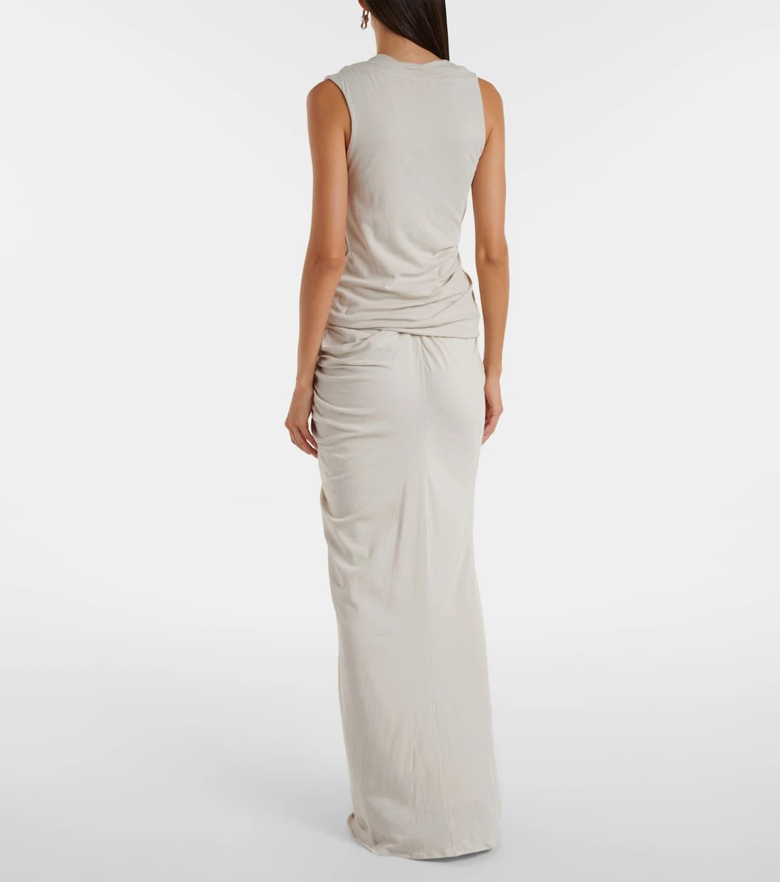 Entire Studios - Draped cotton-blend top