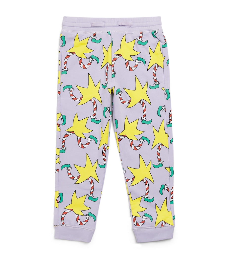 Organic Cotton Star Print Sweatpants (3-14 Years)