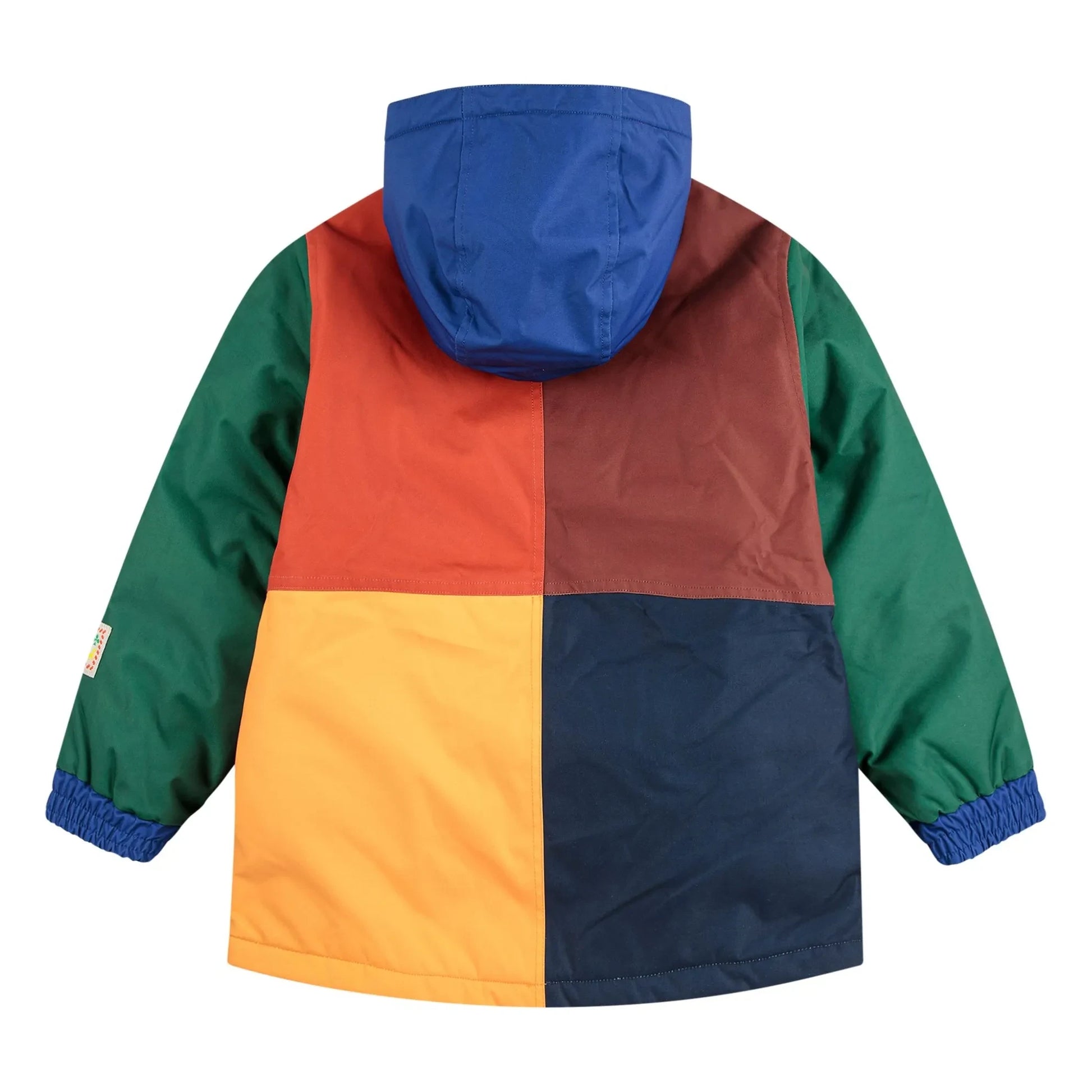 Bobo Choses - Colorblock Recycled Fiber ski jacket | Blue