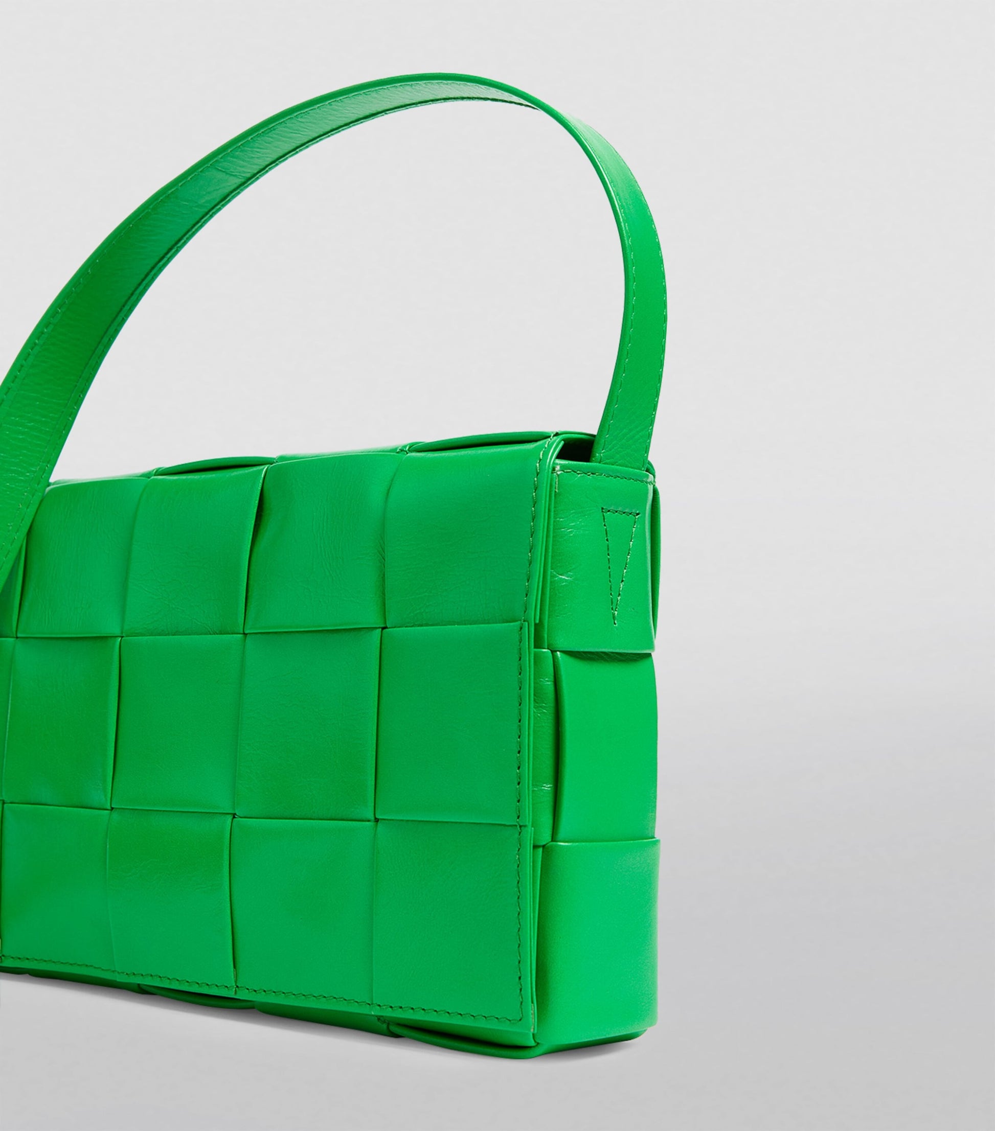 Leather Intreccio Cassette Cross-Body Bag