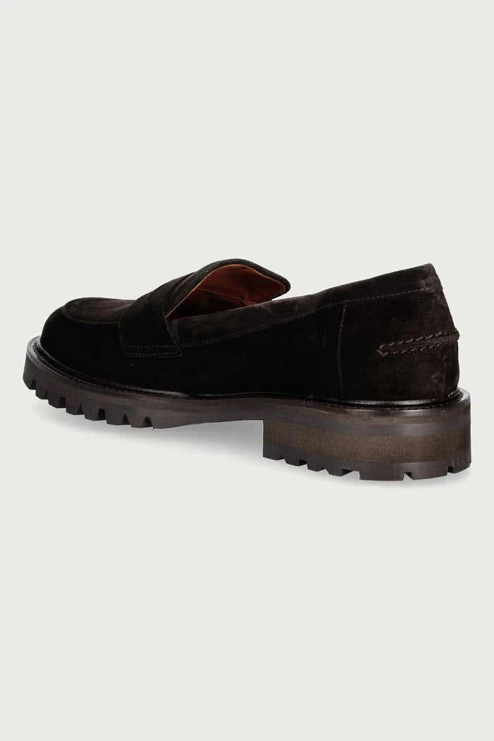 Kadın süet mokasen T.moro Delizioso suede 556