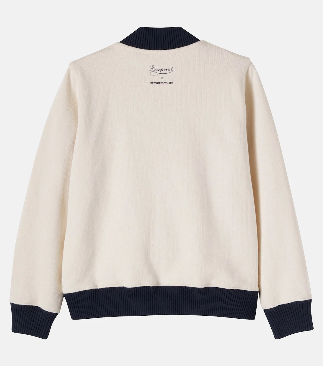 Bonpoint - x Porsche Christopher patch-appliqué cotton varsity jacket