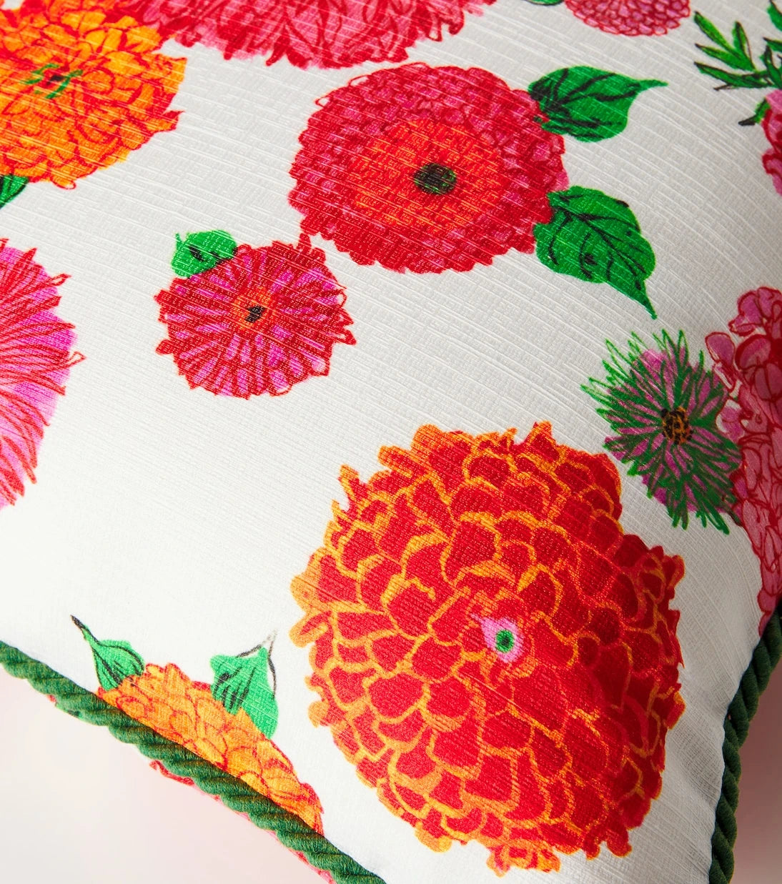 La DoubleJ - Bright Blooms floral cushion