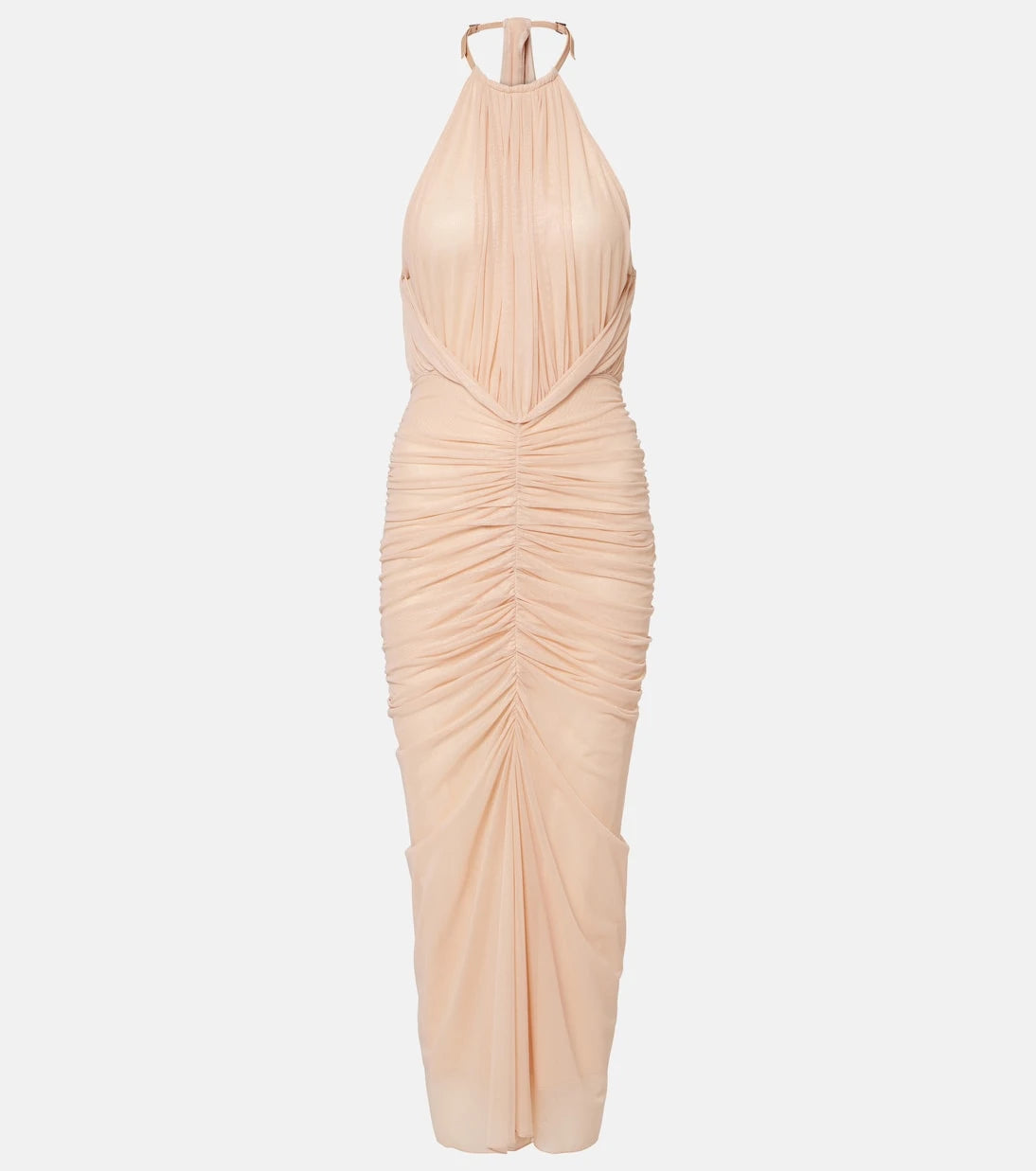 Mugler - Ruched gown