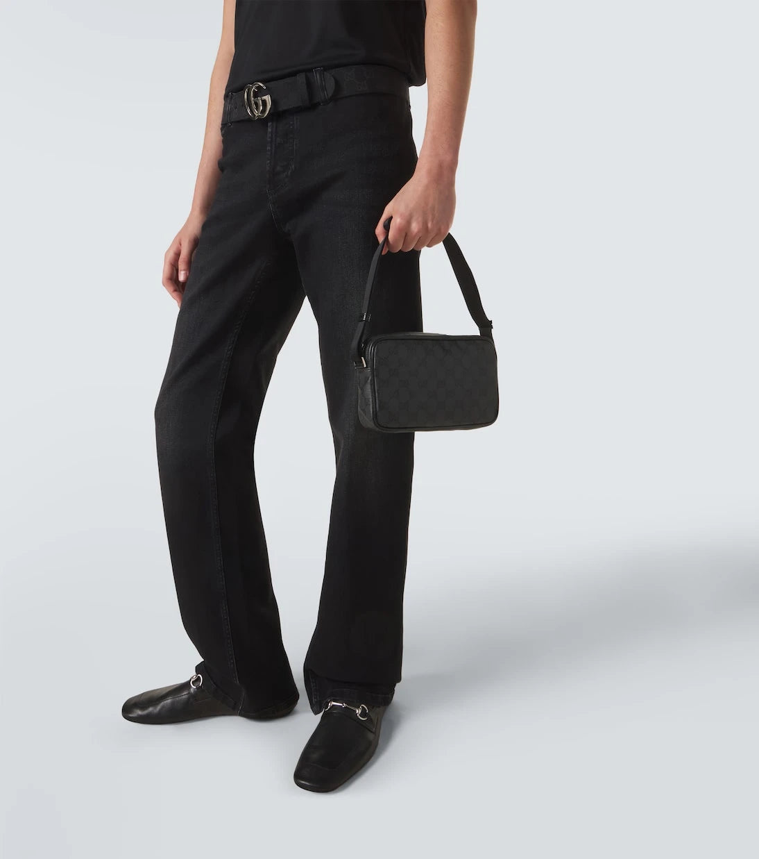 Gucci - Gucci Essence Mini GG canvas crossbody bag