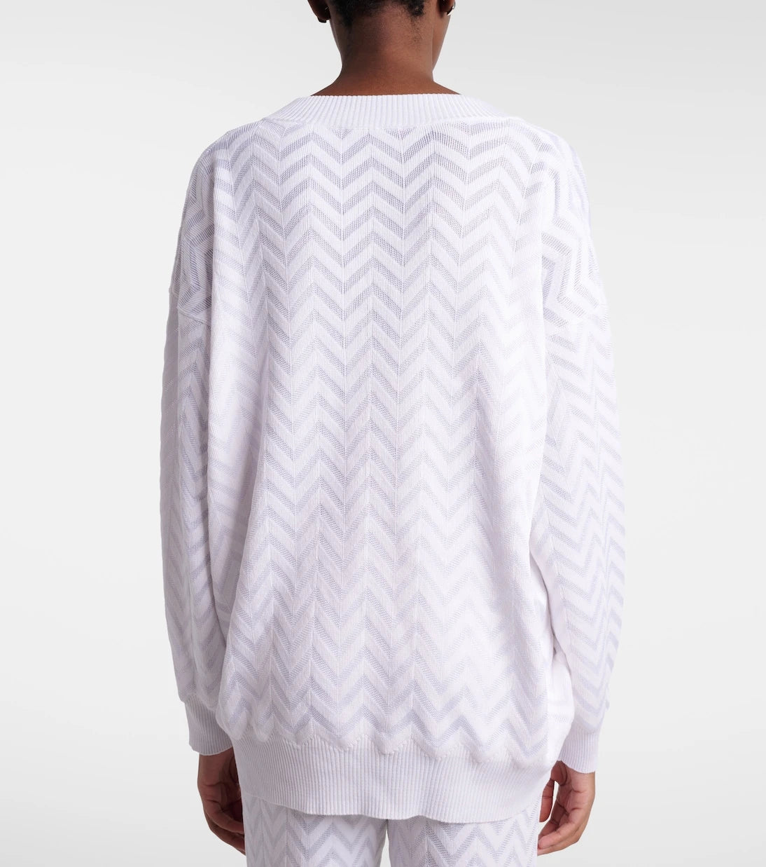 Missoni - Zigzag cotton-blend sweater