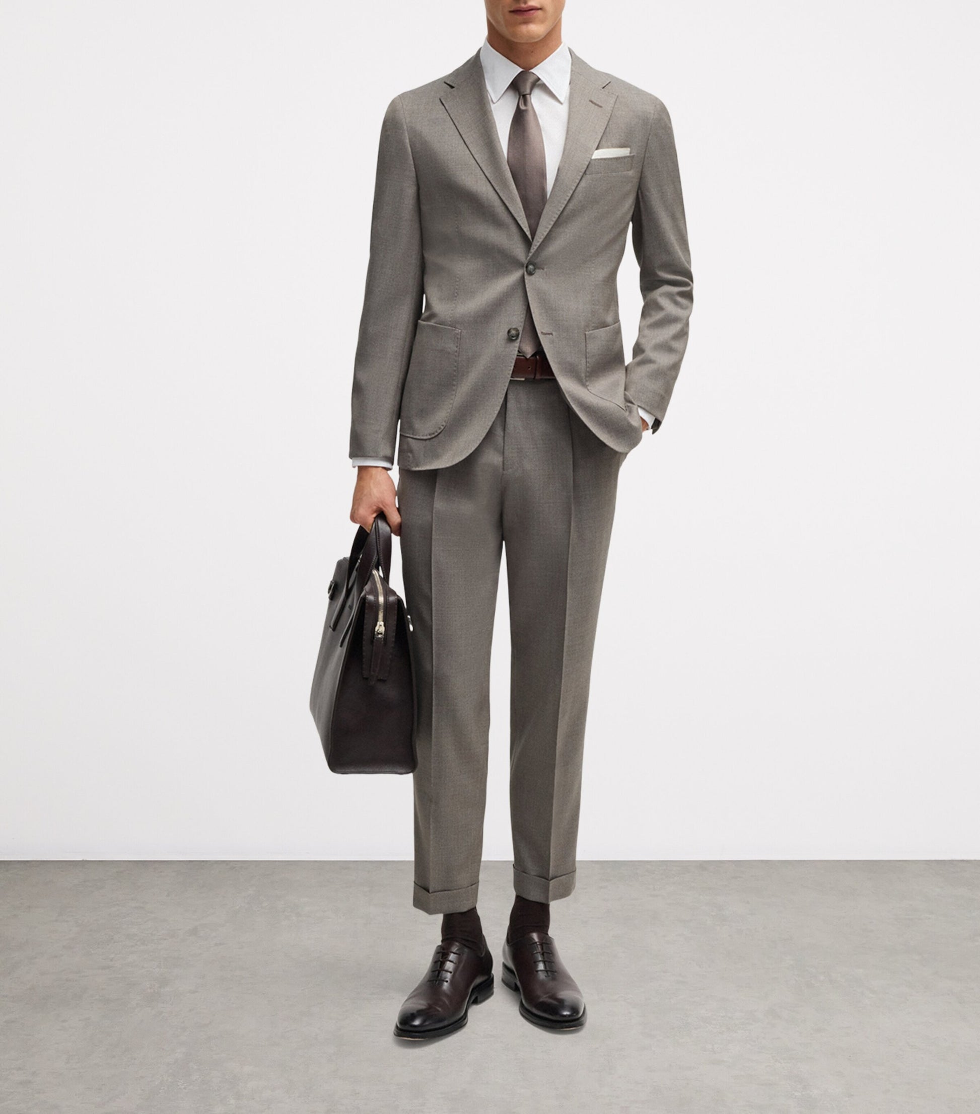 Virgin Wool 2-Piece Suit