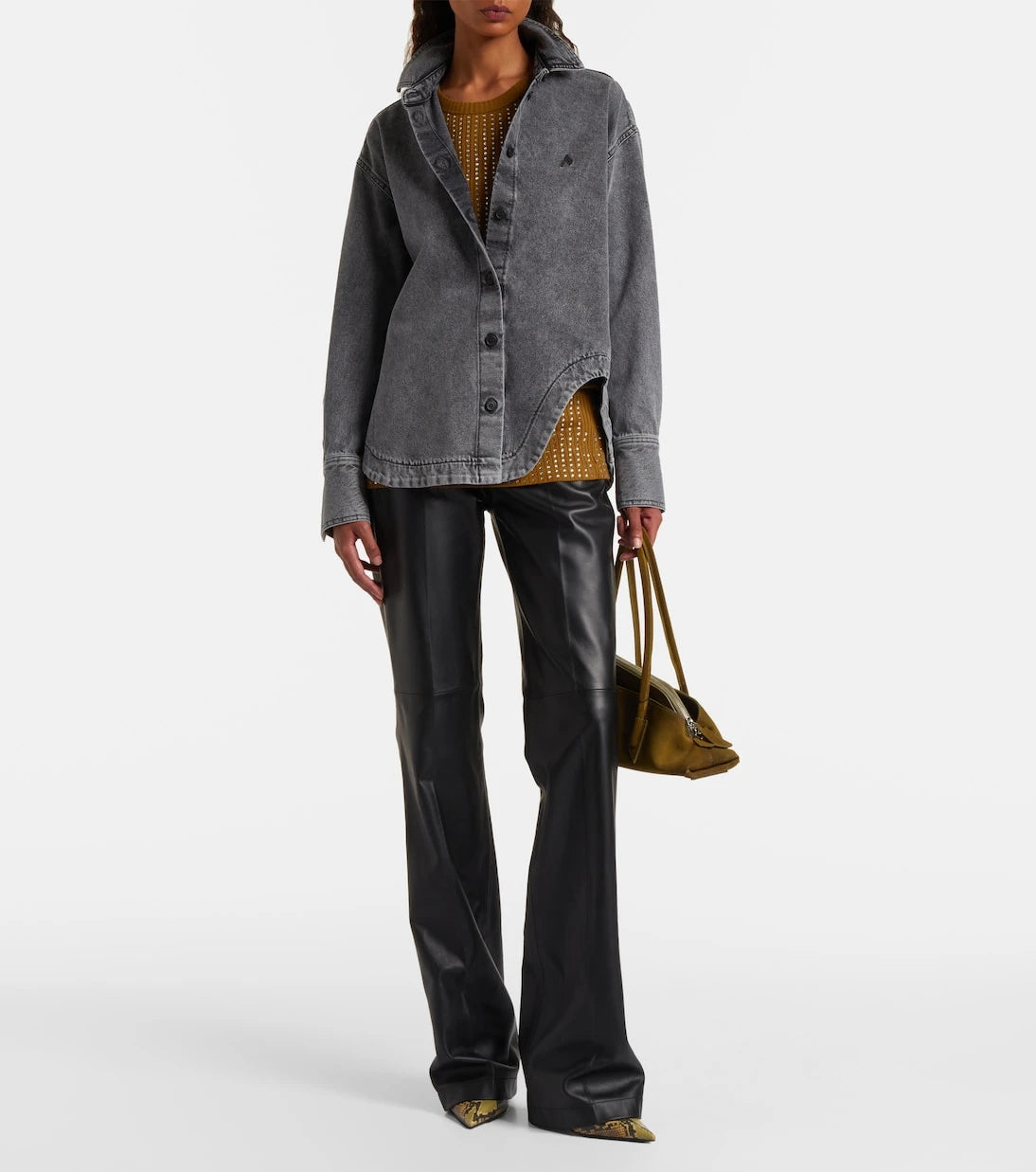 The Attico - Denim shirt