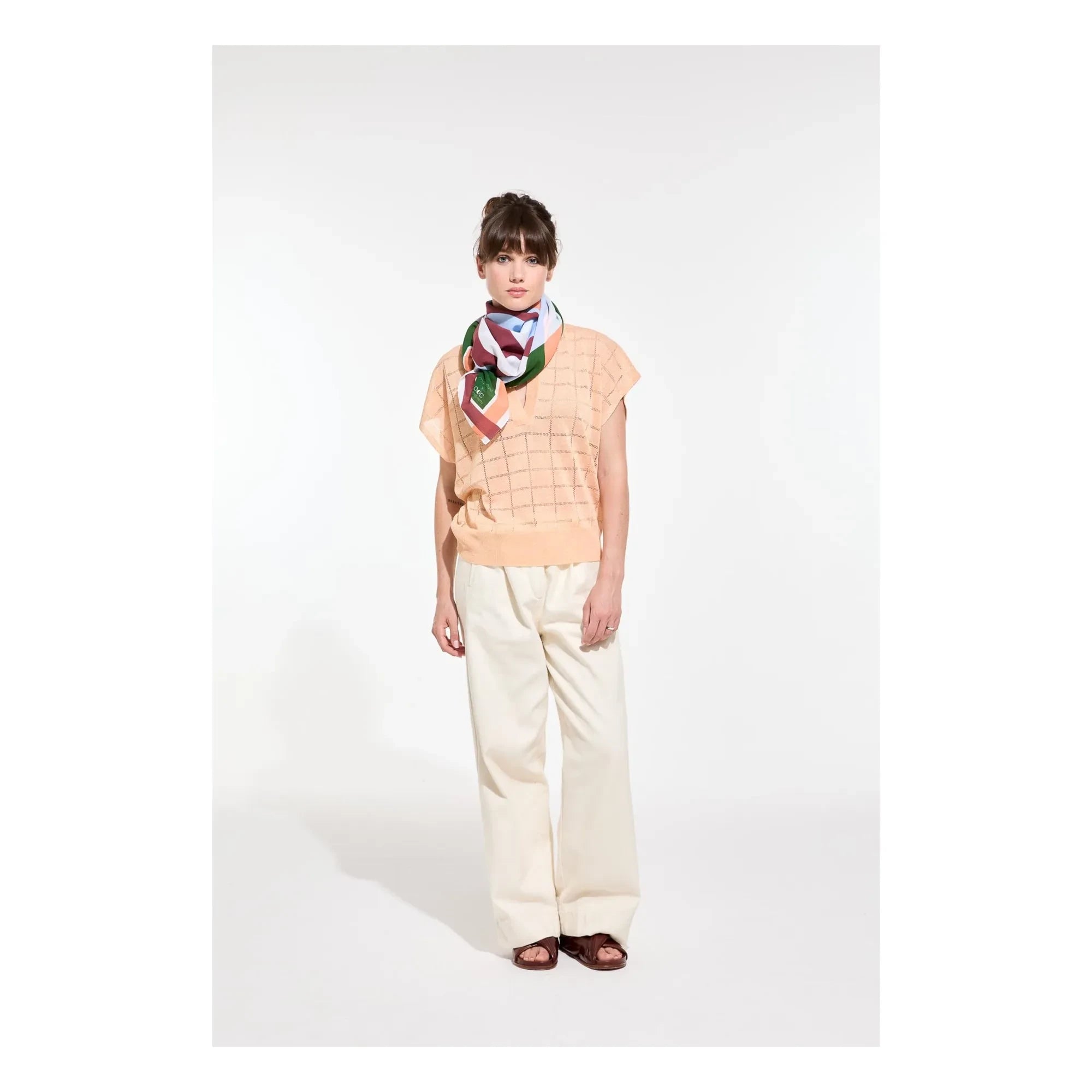 Mapoésie - Rêve Coton scarf | Coral