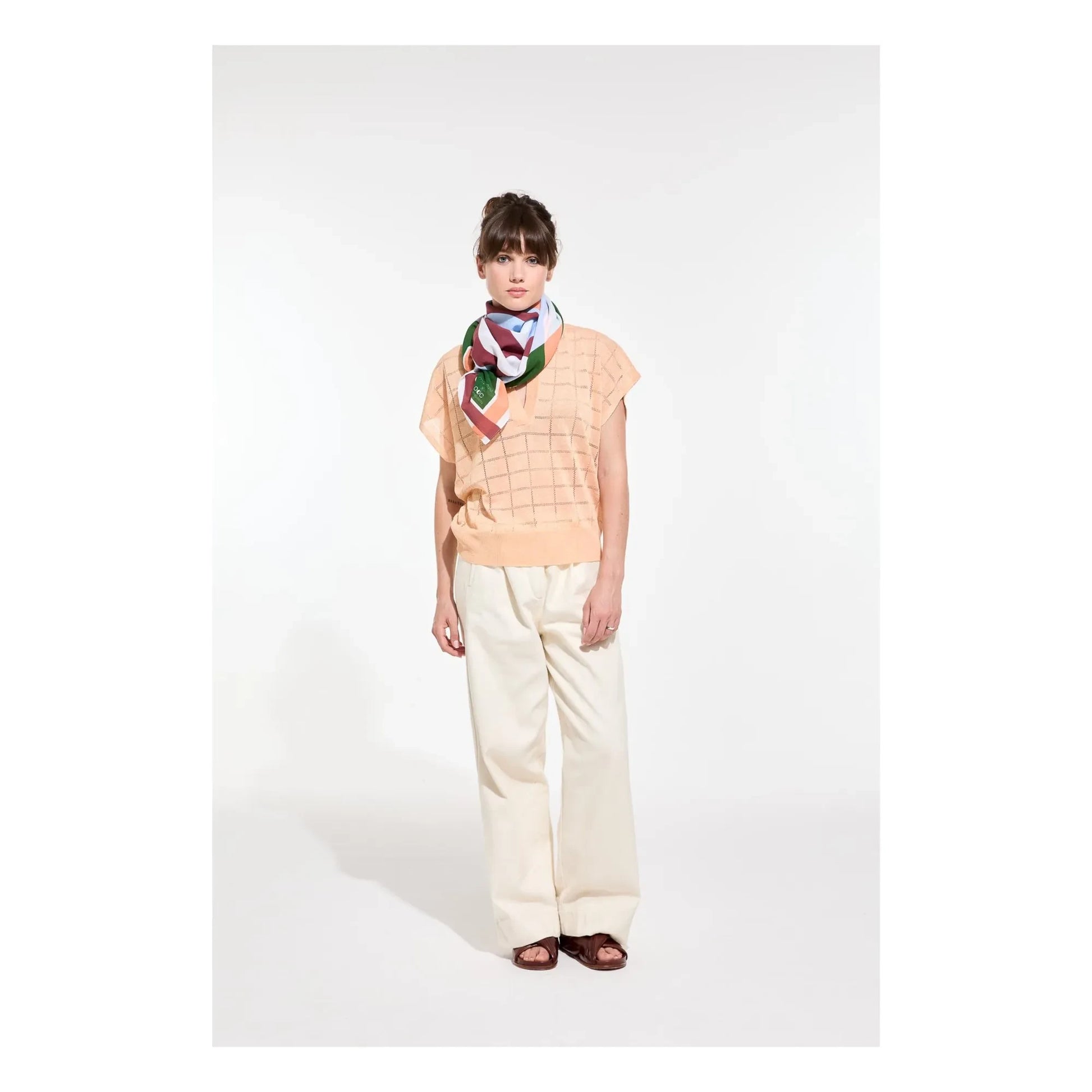 Mapoésie - Rêve Coton scarf | Coral