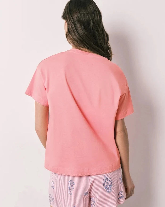 women'secret kadın pamuklu iki parçalı pijama