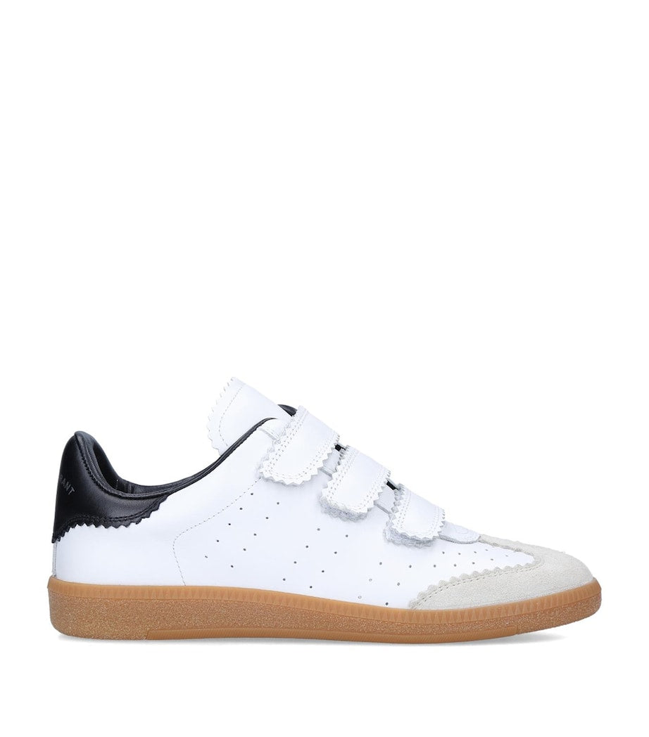 Isabel Marant White Leather Beth Sneakers