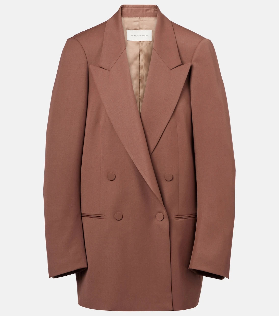Dries Van Noten - Oversized wool blazer