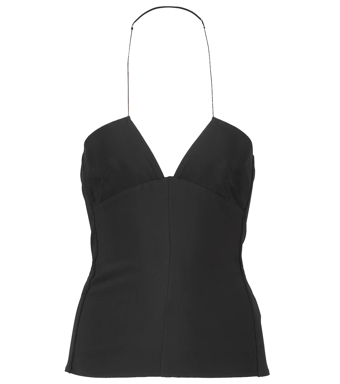 Nensi Dojaka - Crêpe halterneck top