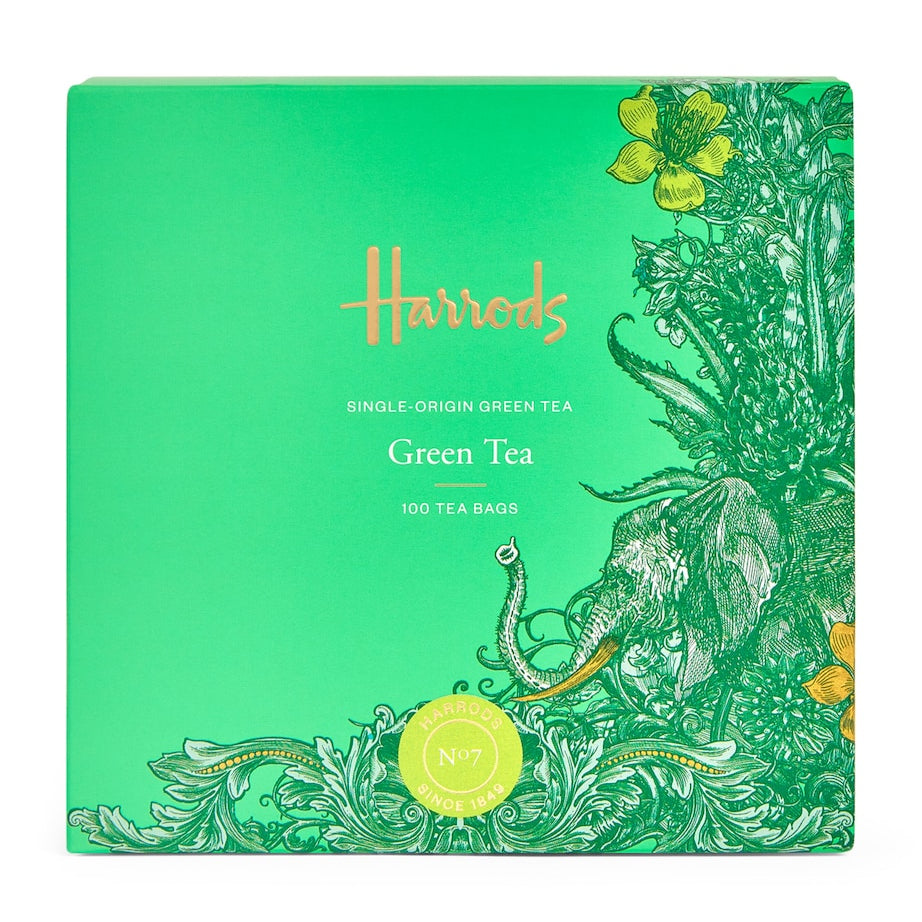 Harrods No. 7 Green Tea (100 Tea Bags)