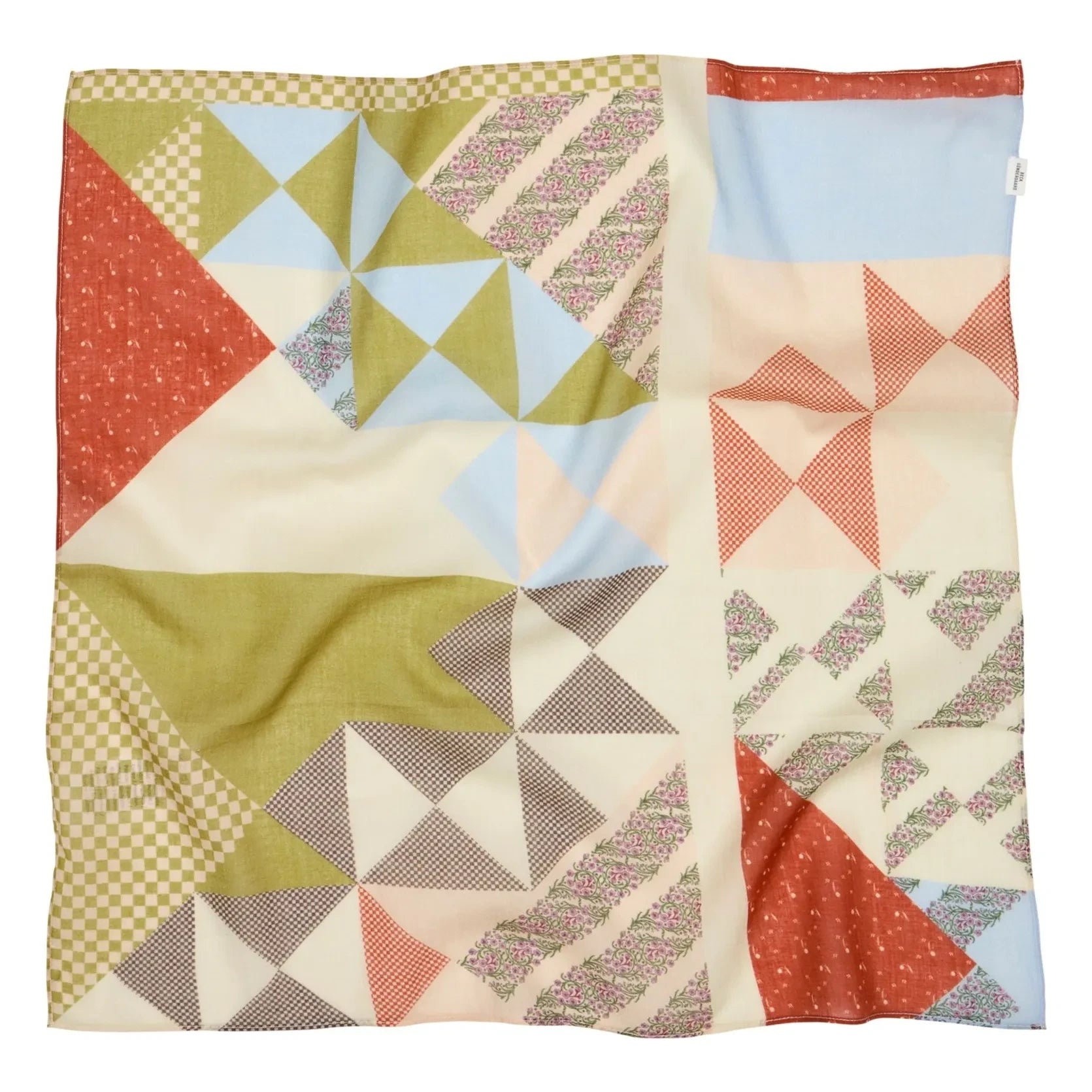Becksöndergaard - Quilta Cotton Scarf | Khaki