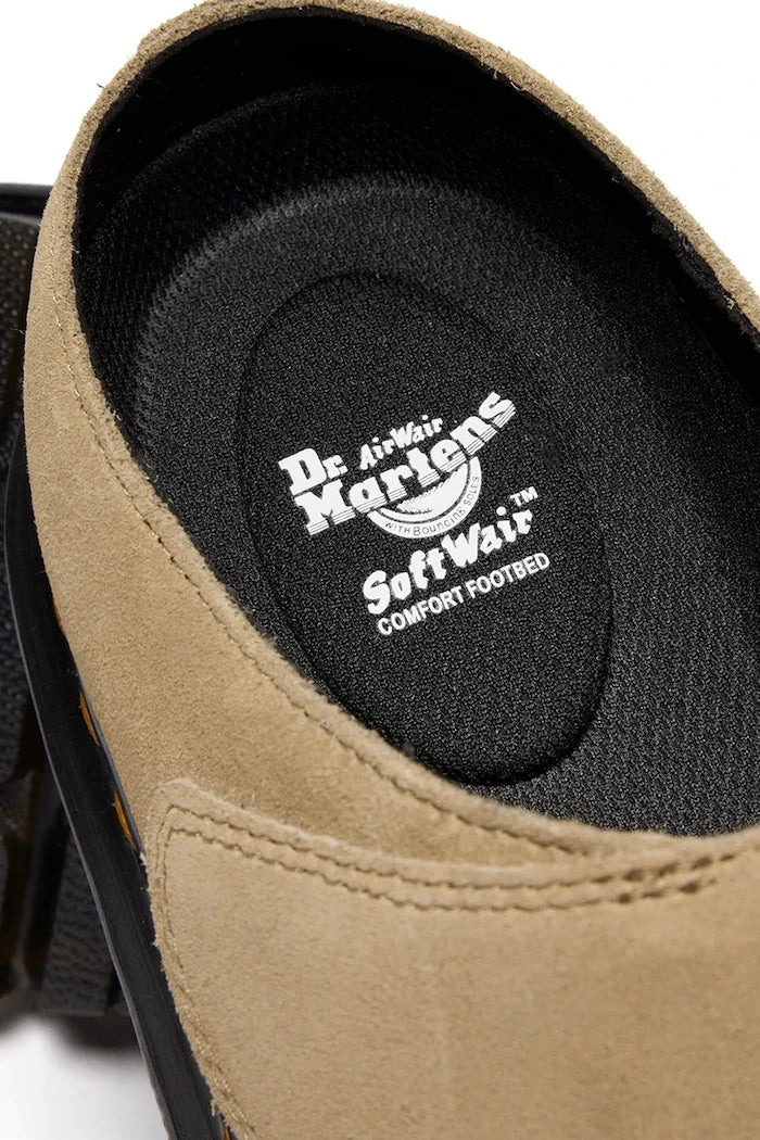 Велурени чехли Dr. Martens ZebZag AnyWair Mule