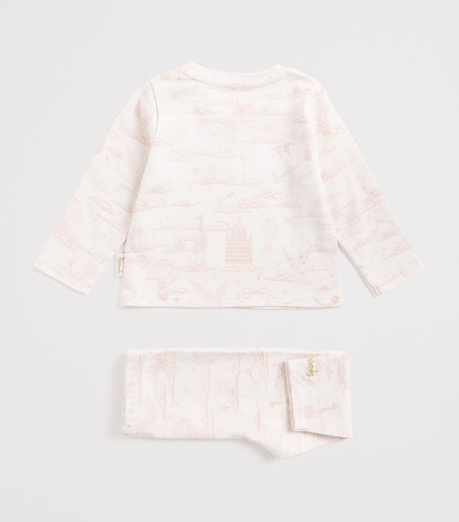 Harrods Pima Cotton Balloon Top and Trousers Set (0-18 Months)