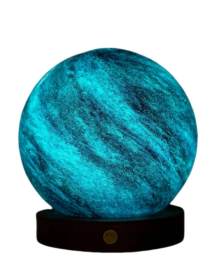 Led Dekoratif Lamba Gingko Design AstraGlass Light L/12 x 12 x 13 cm