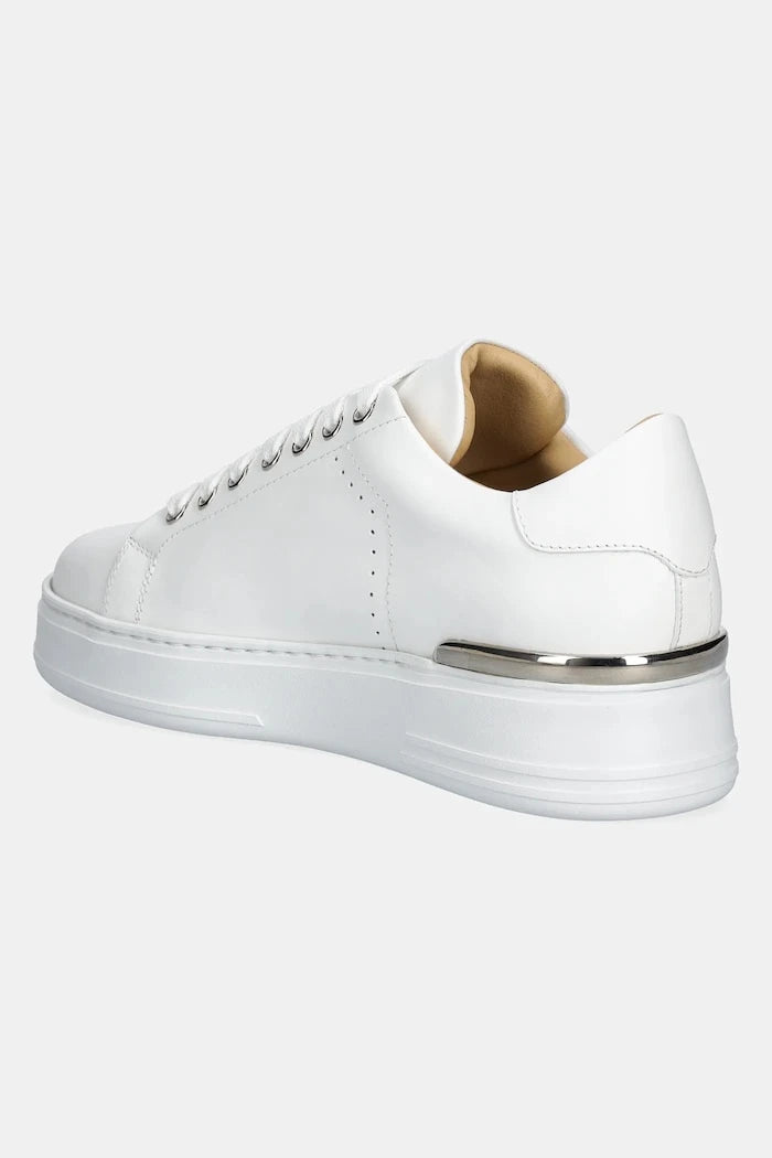 Philipp Plein Nappa Lo-Top Hexagon Deri Sneakers